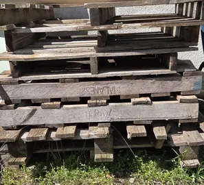 Lot de palettes en bois