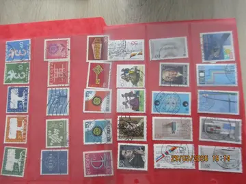 30 timbres oblitérés "Europa" d'Allemagne