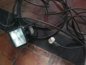 projecteur halogène extérieur