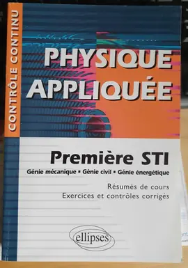 Livre 1ère STI physique appliquée