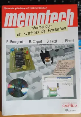 Livre scolaire : Seconde générale et techno : info et système de prod