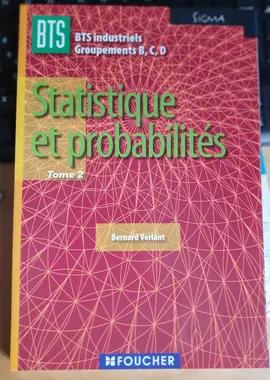 Livre scolaire : BTS indus : Stat et proba