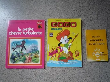 Lot de 3 livres 1966, 1977, 1986