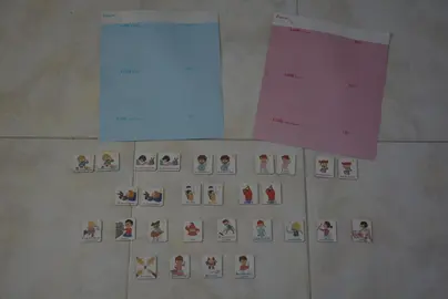 magnets pour apprendre les rituels aux enfants