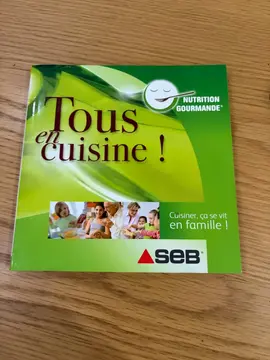 Livre de cuisine Seb Actifry