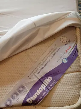 Matelas Dunlopillo 160x200cm pliable