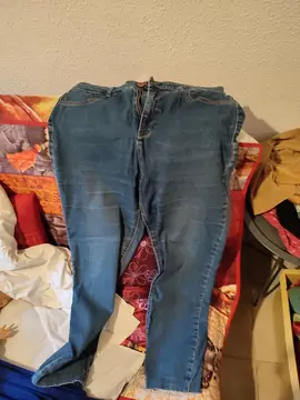 jeans femme t 44 elastane et coton propre