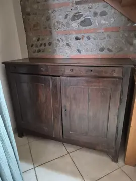 BUFFET BOIS 1 METRE 38 LONG