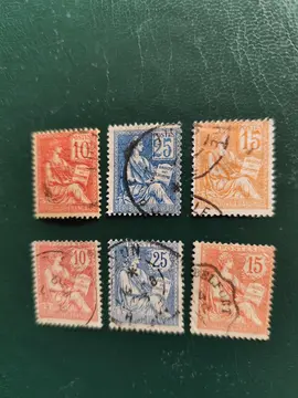 timbres années 1900