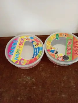 2 boites bonbons vides