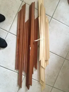 chute bois pour encadrement