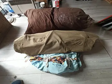 tente de camping familiale