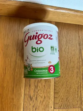 Lait pour bébé Guigoz Bio 3eme âge