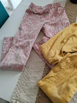 pantalon fille 7/8 ans