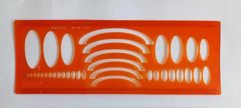 Normographe (ovales & arcs de cerles)