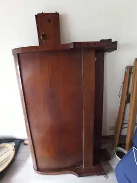 bois de lit merisier