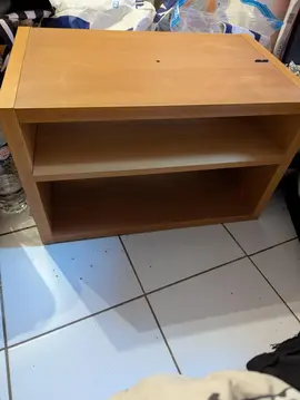 petit meuble tv à étagère