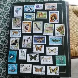 donne timbres annimaux 1lot part envoie