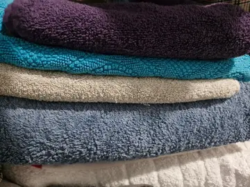 Lot serviettes et tapis de bain