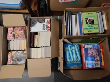 4 cartons de livres divers et variés