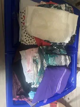 petite chute de tissu