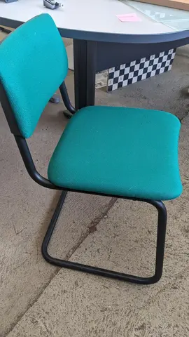 Chaise verte