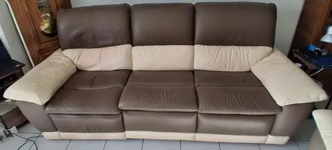 CANAPE RELAX 3 PLACES DE MARQUE CHATEAUD'AX