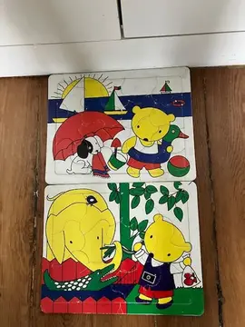 5 Puzzles pour enfants