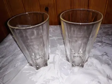 Verres jus de fruits x 2