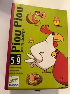 jeu de carte Piou Piou