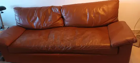 canapé convertible 3 places en cuir