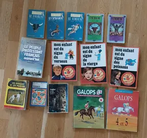 carton livres divers thèmes