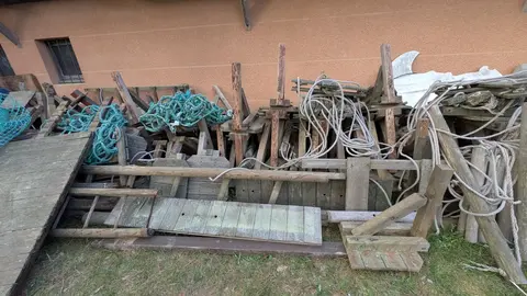Matériel et plateforme accrobranche parc aventure