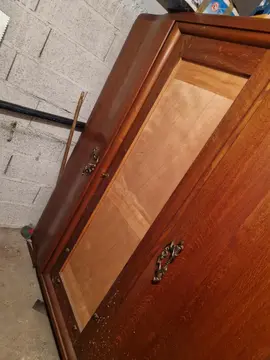 armoire 3 portes avec miroir