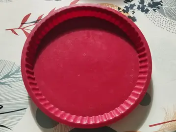 plat à tarte en silicone