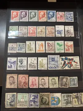 timbres MONDE - 01-02