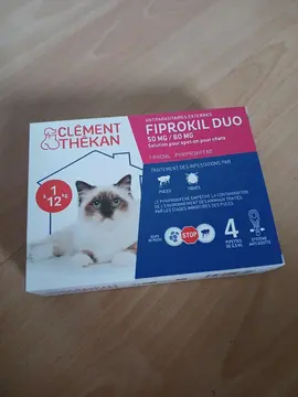 Antiparasitaire puces/tiques