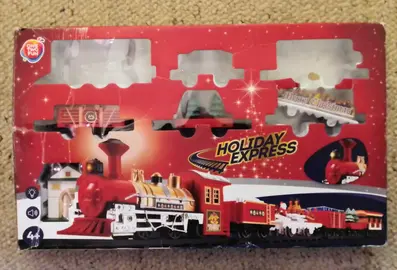 Circuit de train de Noël