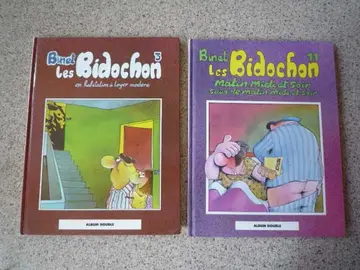 BD Les Bidochons 2 Albums double (2/3 et 11/12) 1991/1993 très bon état