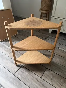 meuble d’angle en bois
