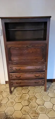 Meuble secrétaire en bois
