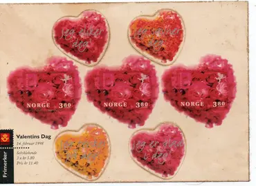 donne timbres de Norvege