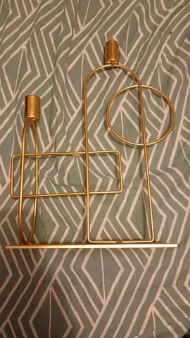 Chandelier en ferraille