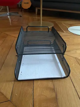 rangement de bureau pour feuilles