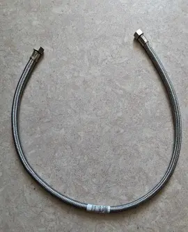 Flexible d'alimentation en eau 100 cm - Femelle/Femelle Filetages 20x27