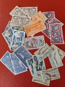gros lot timbres aériens 3avril