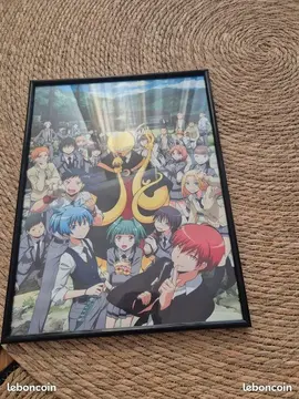 Affiche manga 30x40 cm – Cadre Inclus