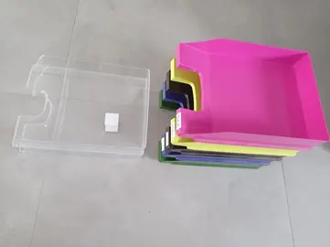 7 banettes dont 2 transparentes