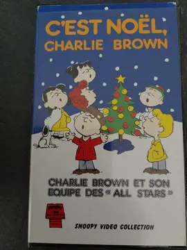 vhs c'est noel charlie Brown