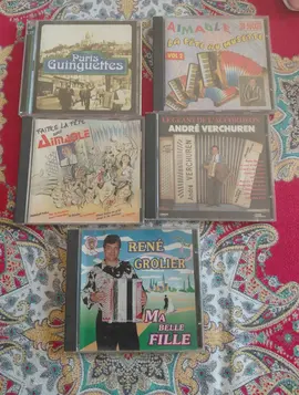 lot de cd accordeon